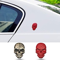 Emblema Caveira 3D Metal Bronze - Personalize seu Carro e Moto com Estilo Único! - imagem 5
