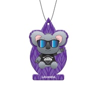 Coala Odorizante Folhinha Lavanda: Cheirinho Roxo e Agradável para Seu Carro - imagem 1