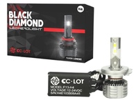 Kit Lâmpada Ultra LED Black Diamond F13-H1: Iluminação Potente 9000Lm 6000K para seu Carro - imagem 1