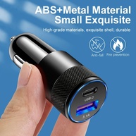 Carregador USB Carro 3.1A: Carga Rápida PD para iPhone e Android - imagem 2