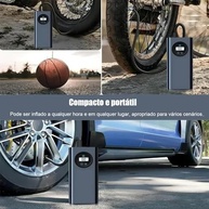 Mini Compressor de Ar Portátil: Bomba de Ar Essencial para Bicicleta, Carro e Mais! - imagem 5