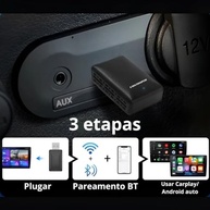 Adaptador CarPlay Android Auto Wireless Automático: Conectividade Total no Seu Carro! - imagem 5