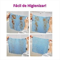 Kit Flanelas de Microfibra 25x25cm - Panos Reutilizáveis Multiuso para Casa e Carro - imagem 2