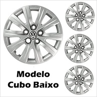 Jogo de Calotas Fox Aro 14" Prata - Design Esportivo para seu Carro - imagem 3