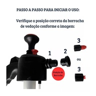Snow Pump Manual 3 em 1 Sigma Tools 2L: Espuma Profissional para Carro - imagem 2