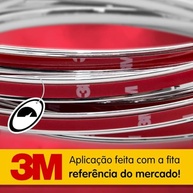 Friso Adesivo Cromado 10m - Toque Premium para Seu Carro e Acabamentos - imagem 4