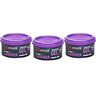 Aromatizante Lavanda Gel 60g - 3 Unidades para Carro - imagem 1