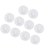 Capa Universal para Polidor de Carro 23-25cm Microfibra Branca – 10 Peças - imagem 2