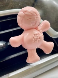 Aromatizante Automotivo Little Joya Algodão Doce: Perfume Duradouro para Seu Carro - imagem 5