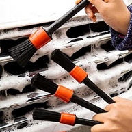Kit 5 Pincéis Detalhamento Automotivo Evox: Brilho Impecável e Proteção para Seu Carro - imagem 5