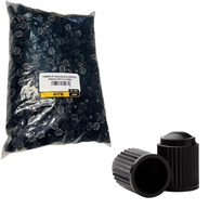 Kit 1000 Tampas Protetoras para Bico de Pneu - Preto | Carro e Moto - imagem 1