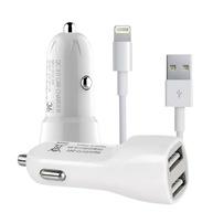 Carregador Veicular Turbo 2 USB para iPhone: Carga Rápida e Dupla Conexão no Seu Carro - imagem 1