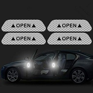 Kit 4 Peças Adesivo Fita Reflexiva Porta Carro - Segurança e Estilo - imagem 3