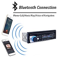 Rádio 1 Din 4×60W com Bluetooth e USB – Potência e Conexão no Seu Carro - imagem 1