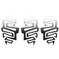 Adesivos Podium Tribal: Personalize Seu Carro! - imagem 2