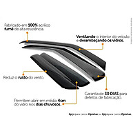 Defletor de Chuva Clio: Proteja Seu Carro! - imagem 1