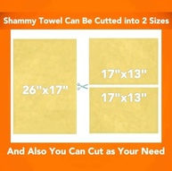 Pano Shammy Premium para Secagem de Carro: 2 Unidades Super Absorventes (66x43cm) - imagem 5