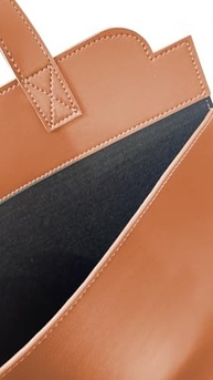 Lixeira Carro Caramelo Premium em Couro Sintético - Elegância e Praticidade - imagem 3