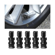 Kit 5 Hastes de Válvula Pneu Carro VS33 TR33E Alumínio - Segurança e Durabilidade - imagem 2