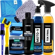 Kit Lavagem Completa Moto e Carro - Vonixx, Vintex e Acessórios Profissionais - imagem 1