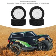 RiToEasysports: 4 Pneus RC Anti-Derrapantes para Carros de Brinquedo (12mm) - imagem 5