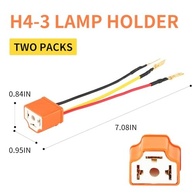 Conector Farol H4 Cerâmica 3 Pinos com Chicote - Kit 2 Peças para Carros - imagem 3