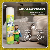 Dom Line Super Dom Limpa Estofados 300ml - Fórmula Profunda para Sofás, Carros e Tecidos - imagem 5
