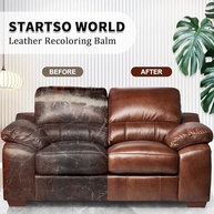 STARTSO WORLD Bálsamo Reparador de Couro Marrom 340g: Renove Móveis, Sofás e Carros! - imagem 3