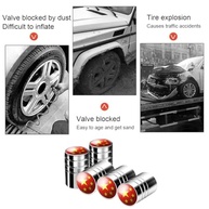 Tampas de Válvula de Pneu Premium (5 Peças) - Proteção Anti-Pó para Carros, Motos e Bicicletas - imagem 5