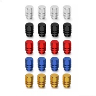 Kit 4 Tampas de Válvula de Alumínio Universal - Azul Sky para Carros, Motos e Bicicletas - imagem 1