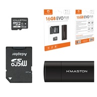 Cartão Memória Evo Plus 16GB: Kit Completo com Adaptador e Pen Drive - imagem 1