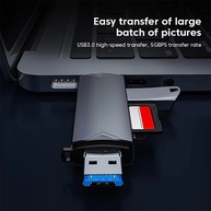 Adaptador 6 em 1 USB 3.0: Leitor de Cartão e OTG - imagem 4