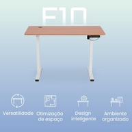 Mesa com Regulagem de Altura DT3 F10 - Sistema Anticolisão, Função Memória e Design Moderno em Carvalho - imagem 4