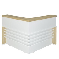 Balcão de Recepção L 147,7cm Carvalho/Branco - imagem 2