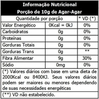 Kanten em Pó Gelatina Ágar Ágar 20g Casa Forte - imagem 1