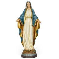 Estátua de Nossa Senhora da Graça Católica - 27,4 cm - Decoração Religiosa para Casa e Altar - imagem 1