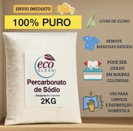 Percarbonato de Sódio Puro 2kg - Alvejante Natural e Limpeza Profunda para Roupas e Casa - imagem 3