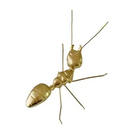 Estatueta de Formiga Dourada em Metal Sólido - Decoração Elegante para Casa e Escritório - imagem 2