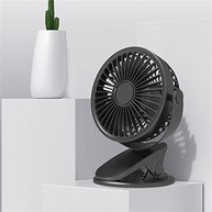 Mini Ventilador Portátil com Clipe Recarregável - 360° Silencioso para Carrinho, Viagem e Casa - imagem 3