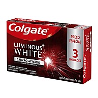 Colgate Luminous White Carvão Ativado – Clareie Seus Dentes em Casa! - imagem 2