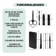 Kit Manicure 7 Peças: Unhas Impecáveis em Casa! - imagem 2