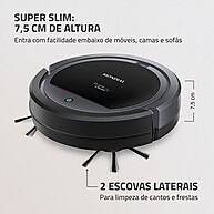 Robô Aspirador Mondial RB-11: Limpeza Inteligente em Casa - imagem 2