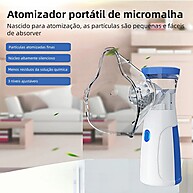 Kit Nebulizador + Oxímetro Portátil: Saúde em Casa - imagem 1