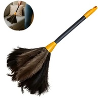 Espanador de Pó 42cm com Penas Naturais - Leve, Reutilizável e Versátil para Casa e Escritório - imagem 5