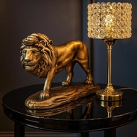 Escultura de Leão Andando - Estatueta de Luxo para Decoração de Casa e Escritório - imagem 4