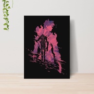 Quadro Solo Leveling Anime A4 em MDF Premium - Decore Sua Casa com Estilo e Qualidade - imagem 1