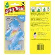 LITTLE TREES Rainbow Fire: Purificador de Ar para Carro e Casa com Perfume Duradouro - imagem 4