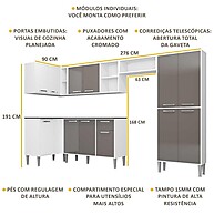 Cozinha Completa Xangai Zouk: Espaço e Estilo na Sua Casa - imagem 2