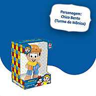 Boneco Chico Bento: A Turma da Mônica na Sua Casa! - imagem 2