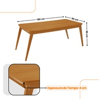 Mesa de Jantar Copper 180cm: Elegância para sua Casa - imagem 2